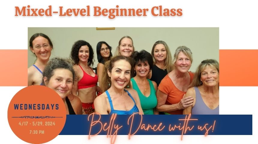 Mixed-Level Beginner Belly Dance (Spring 24)
