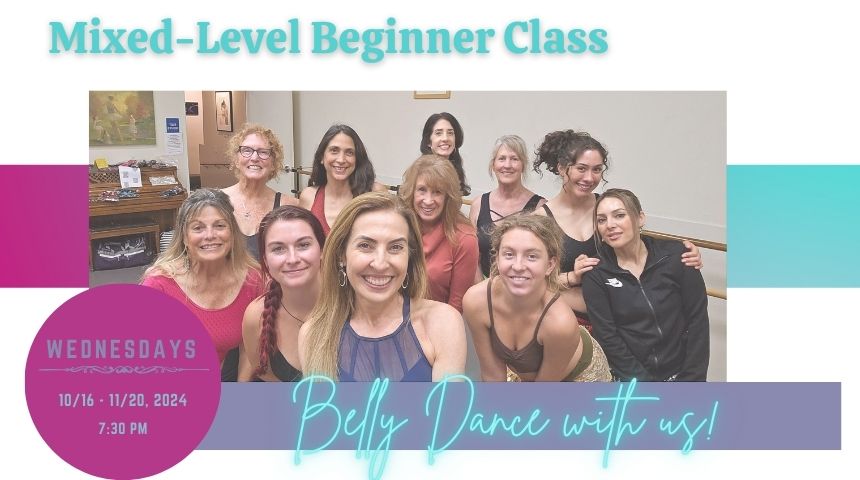 Mixed-Level Beginner Belly Dance (Fall 24)