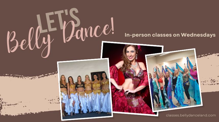 Belly Dance Classes with Cris! Basimah on Wednesdays