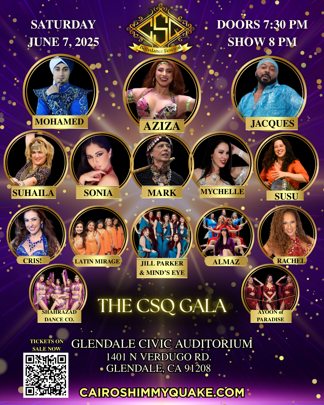 Come watch The BDL Team perform at the Cairo ShimmyQuake (CSQ) Festival on Saturday, 6/7, at 4:10 pm, and stay for the evening for Cris! Basimah's performance in the Gala Show!
